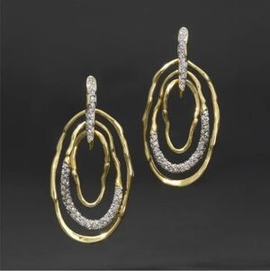 Alexis Bittar Solanales Crystal Pavé Mobile Post Earring